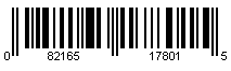 UPC bar code